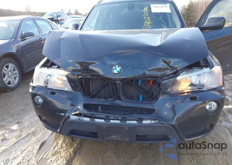 2014 BMW X3 xDrive28I from USA, damaged, VIN 5UXWX9C56E0D23849